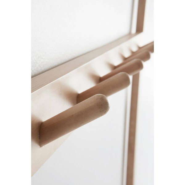 Set za hodnik od masivnog bora u svijetloj prirodnoj boji 75x190x32 cm Cole – Jotex-image-3