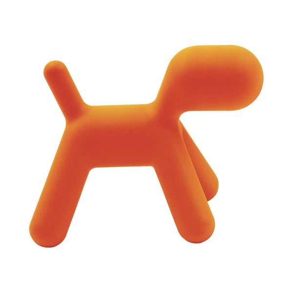 Narančasta stolica Magis Puppy, dužina 70 cm