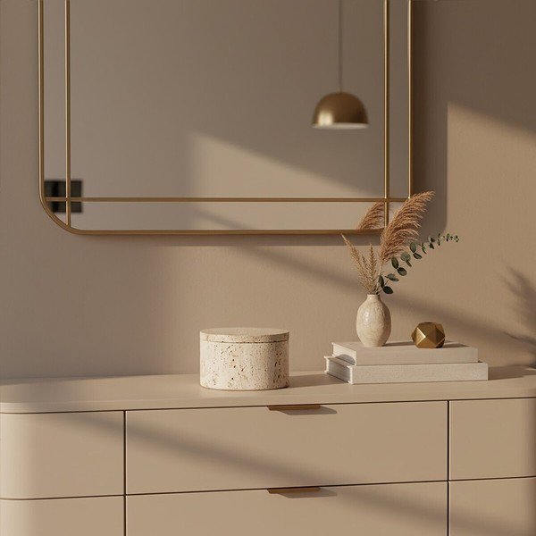 Dekorativna kamena kutija za pohranu u prirodnoj boji ø 14x8 cm Tibor – Premier Housewares-image-4