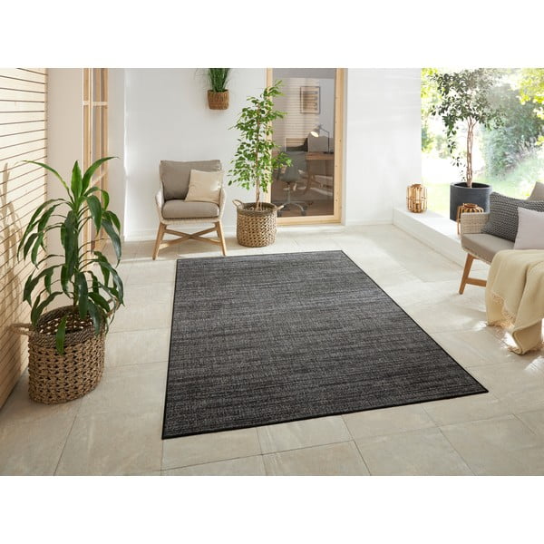 Tamno sivi vanjski tepih 230x160 cm Gemini - Elle Decoration-image-1