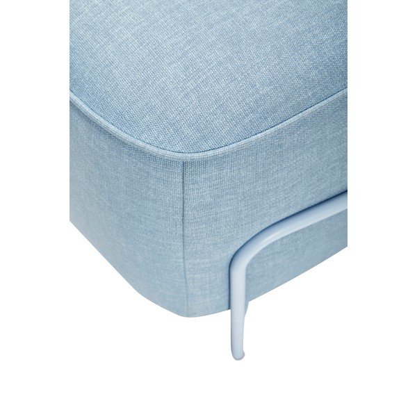 Plavi pouf s metalnom konstrukcijom Hübsch Carry-image-2