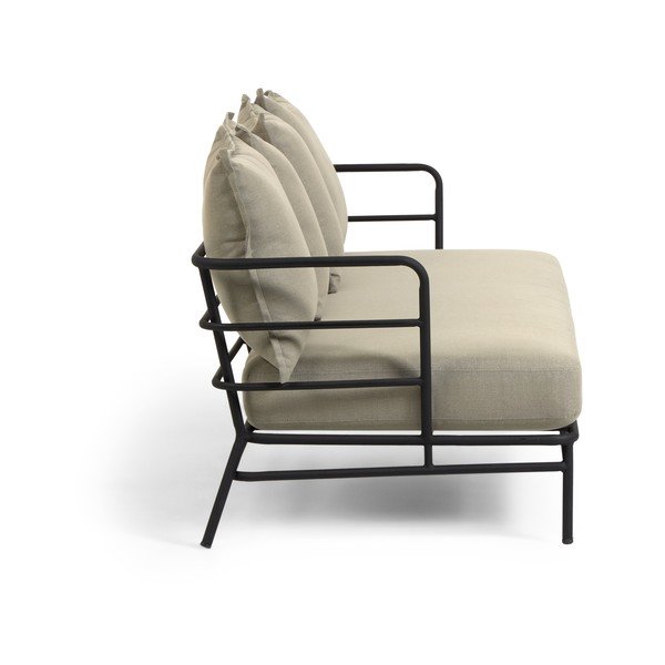 Bež vrtna sofa s metalnom konstrukcijom Kave Home Mareluz-image-3