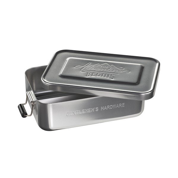 Gentlemen's Hardware Silver Tin, 120 x 101 x 30 mm-image-3