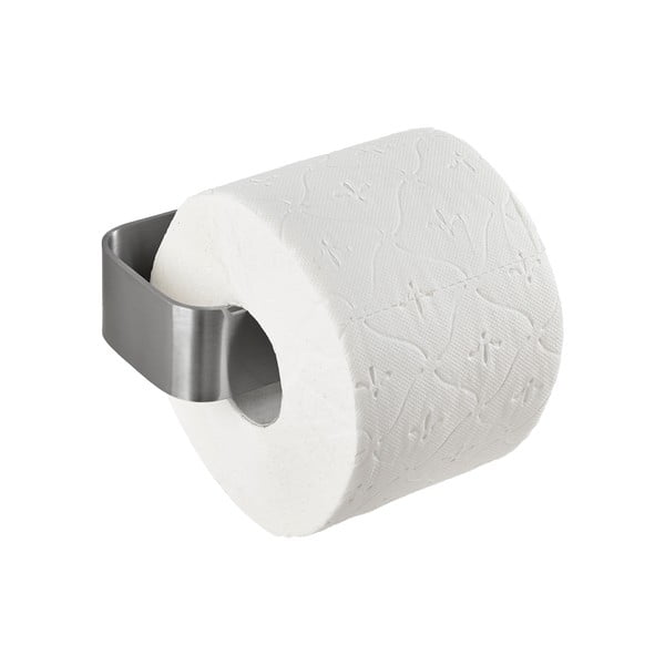 Zidni držač toaletnog papira od nehrđajućeg čelika u mat srebrnoj boji Ume – Zone