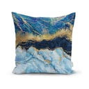 Jastučnica Minimalist Cushion Covers Marble With Blue, 45 x 45 cm