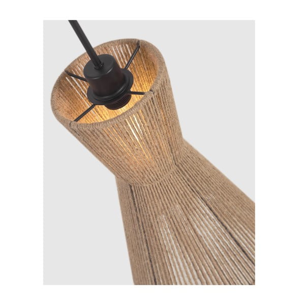 Sjenilo u prirodnoj boji ø 24,5 cm Crista - Kave Home-image-3