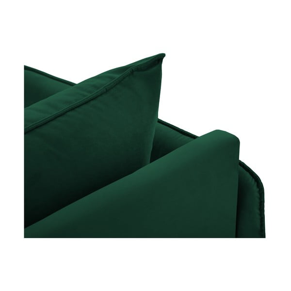 Tamnozelena baršunasta ležaljka (lijevi kut) Vienna - Cosmopolitan Design-image-1