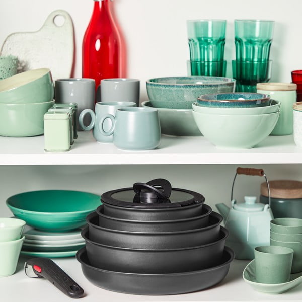 Aluminijski set posuđa 20 kom Ingenio Daily Chef On - Tefal-image-1