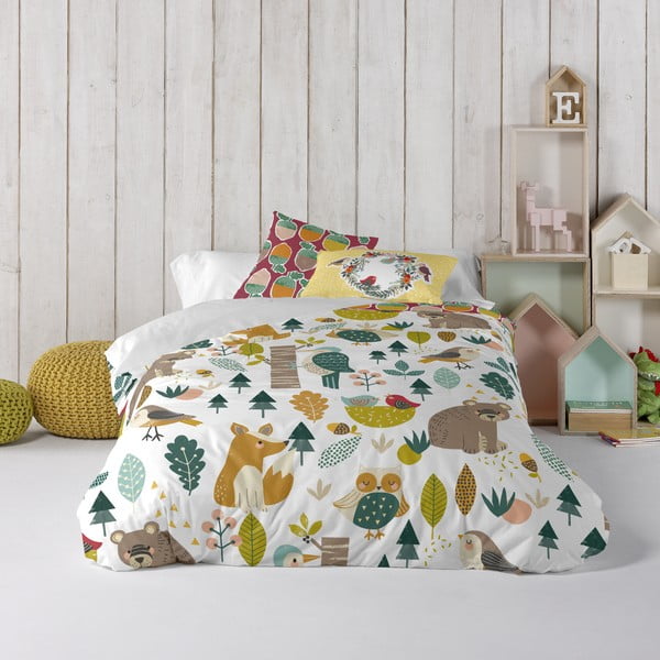 Dječja pamučna posteljina Moshi Moshi Harvestwood, 140 x 200 cm-image-3