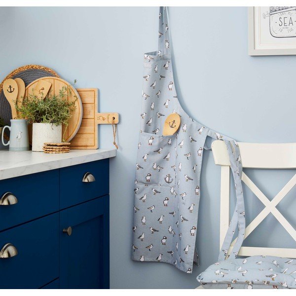 Pregača od recikliranog pamuka Costal Birds – Cooksmart ®-image-1