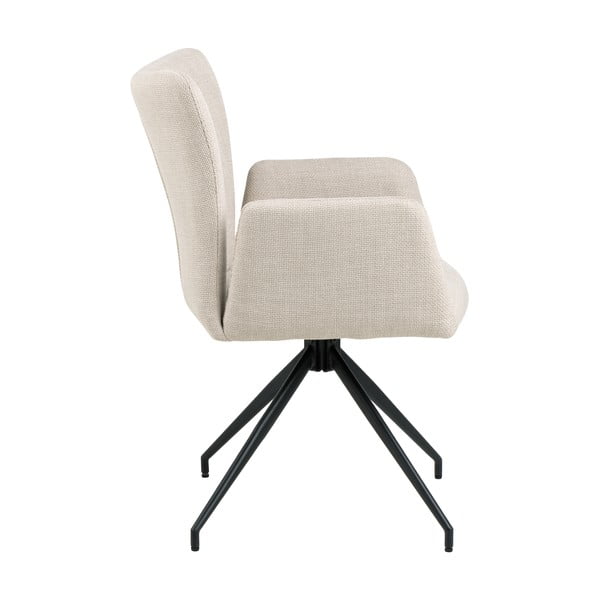 Bež podstavljene blagovaonske stolice u setu s naslonima za ruke 2 kom Laura – Actona-image-4