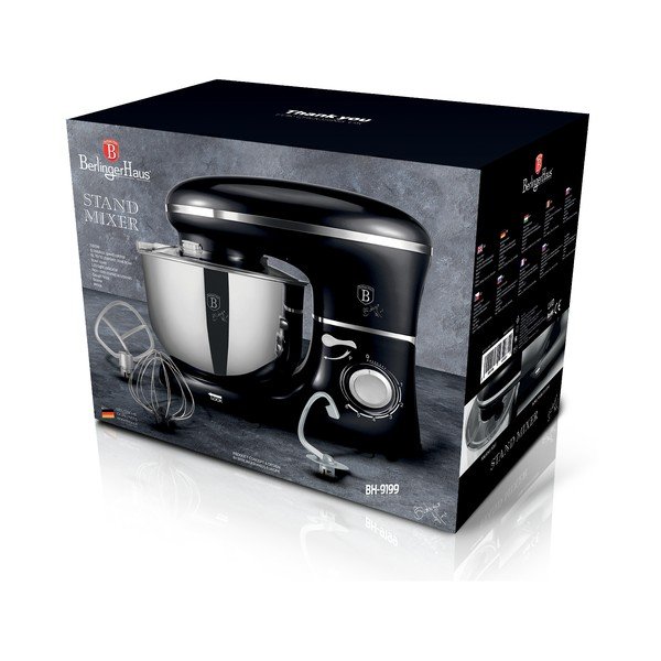 Crni kuhinjski robot Black Silver Collection - BerlingerHaus-image-2