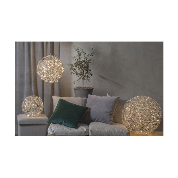 Vanjska svjetleća LED dekoracija ​od nehrđajućeg čelika Best Season Light Trassel, 100 lampica-image-1