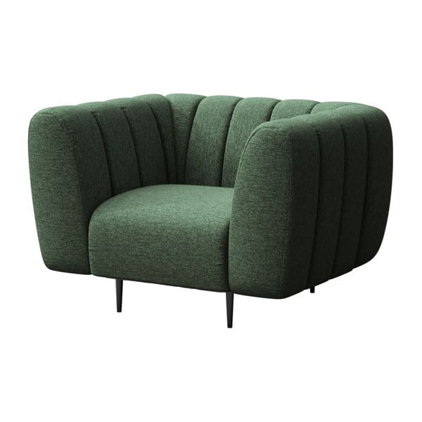 Tamno zelena fotelja Shel – Ghado-image-2