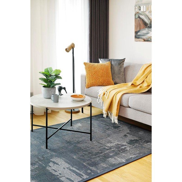 Sivi dvostrani tepih Narma Nedrema, 80 x 250 cm-image-3