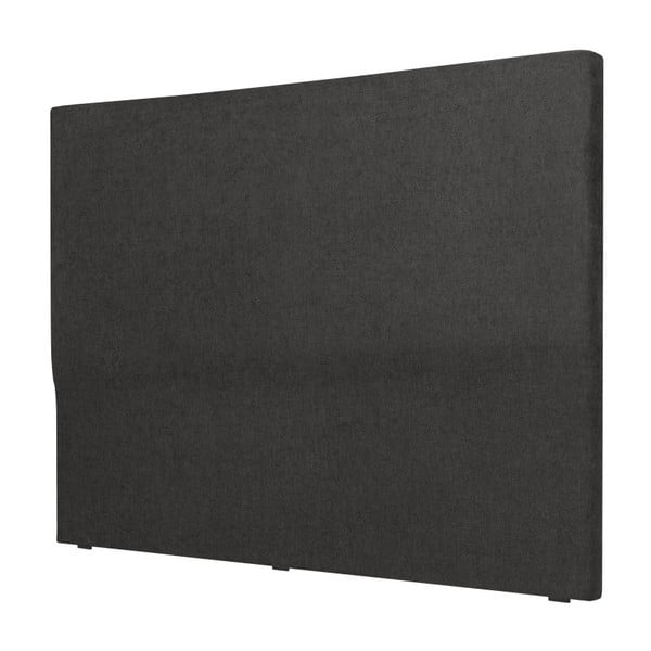 Crno uzglavlje Cosmopolitan design Napulj, širina 142 cm