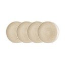 Sivo-bež tanjuri u setu 4 kom od kamenine ø 21 cm Viola – House Nordic