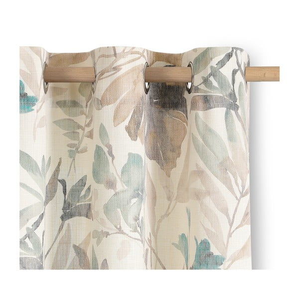 Krem/prljavo plava zavjesa 135x250 cm Celesta – Restilo