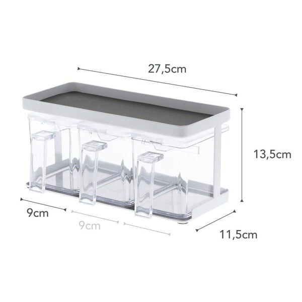 Posude za namirnice u setu 3 kom za brašno/za namirnice Tower – YAMAZAKI-image-4