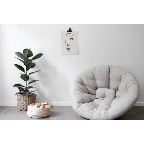 Promjenjiva fotelja Karup Design Nido Light Blue-image-1