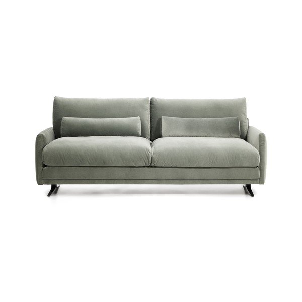 Zelena baršunasti sofa 210 cm Veliro – Kave Home