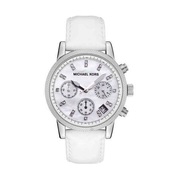 Sat s kožnim remenom Michael Kors MK5049
