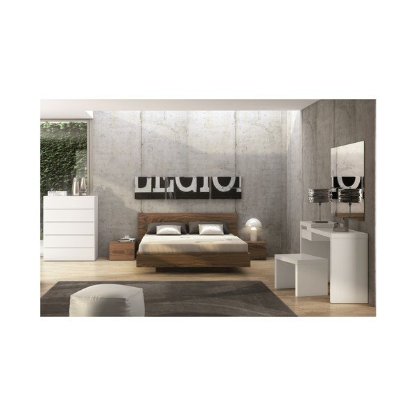 Smeđi krevet TemaHome Float, 160 x 200 cm-image-3
