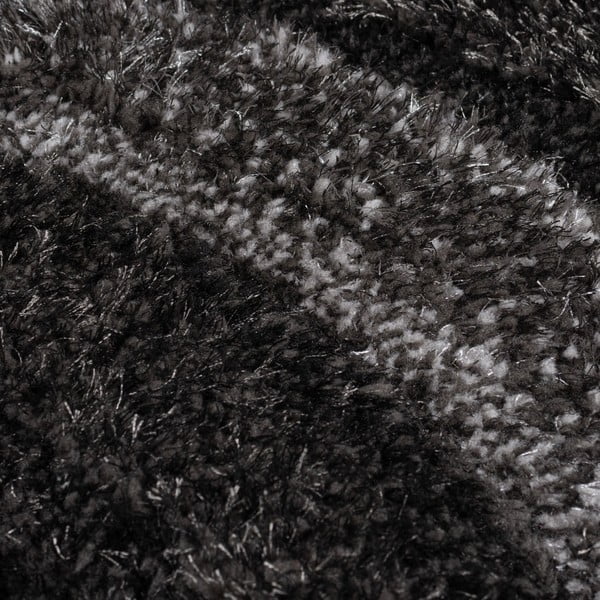 Crni/sivi ručno rađen tepih od recikliranih vlakna 160x230 cm Velvet – Flair Rugs-image-3