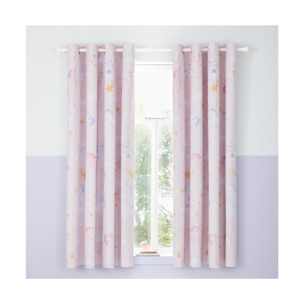 Dječje zavjese u setu 2 kom 168x183 cm Fairytale Unicorn – Catherine Lansfield-image-1