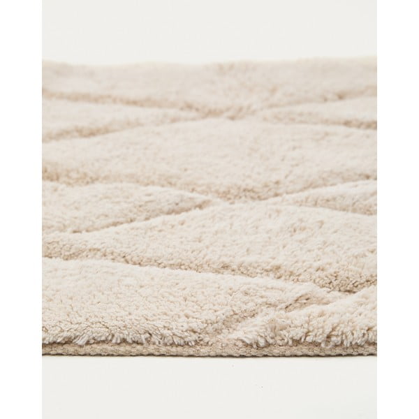 Bež kupaonska prostirka 50x70 cm Nyana – Kave Home-image-2