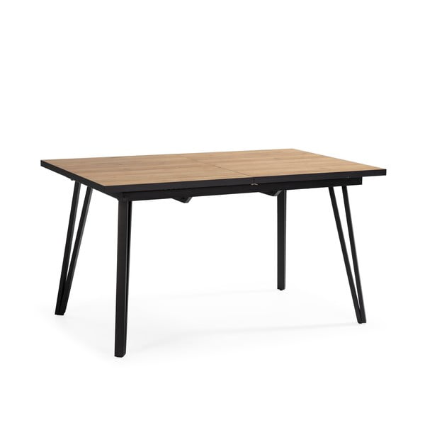 Blagovaonski stol s pločom stola u dekoru hrasta 90x140 cm Cleo – Marckeric
