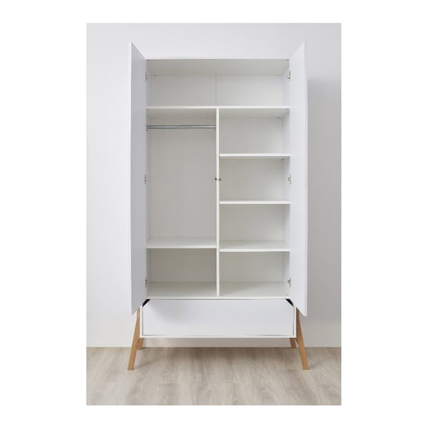 Bijeli dvokrilni ormar BELLAMY Lotta-image-2