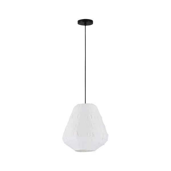 Bijela lanena viseća svjetiljka ø 36 cm Linnet – Nova Luce