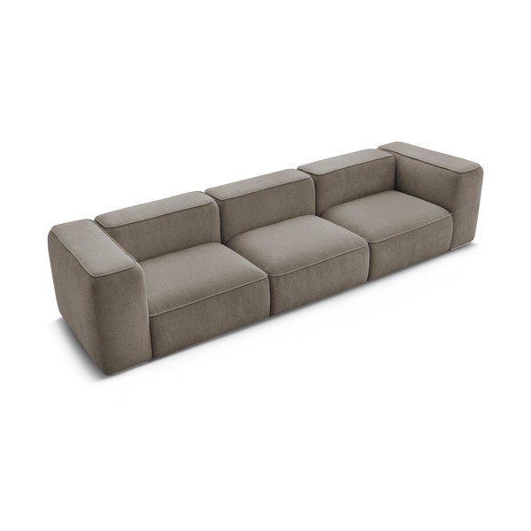 Siva/bež sofa 345 cm Zephyr – Bobochic Paris-image-4