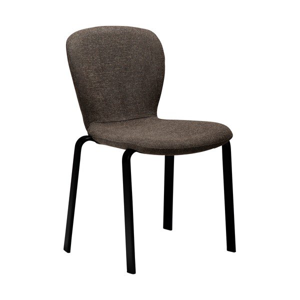 Smeđa podstavljena blagovaonska stolica Heap – DAN-FORM Denmark