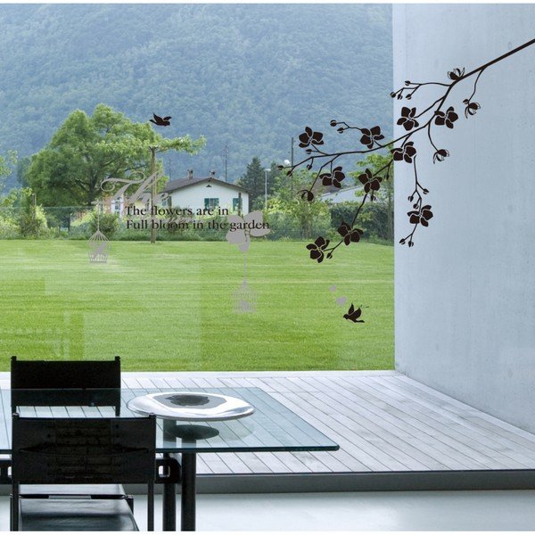 Naljepnica Ambiance Full Bloom And Birds-image-1