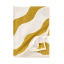 Žuti /krem pamučan ručnik 50x70 cm Waves – Jotex