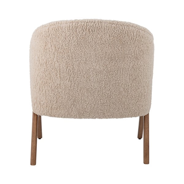 Bež fotelja od bouclé tkanine Camino – Bloomingville-image-2