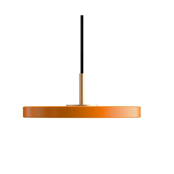 Narančasta LED viseća svjetiljka s metalnim sjenilom ø 15 cm Asteria Micro – UMAGE-image-4