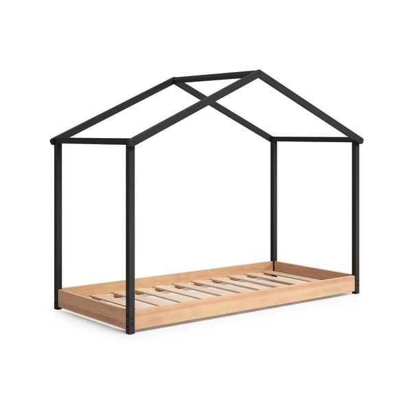 Antracitno sivi dječji krevet Marckeric Arthur, 90 x 190 cm-image-2