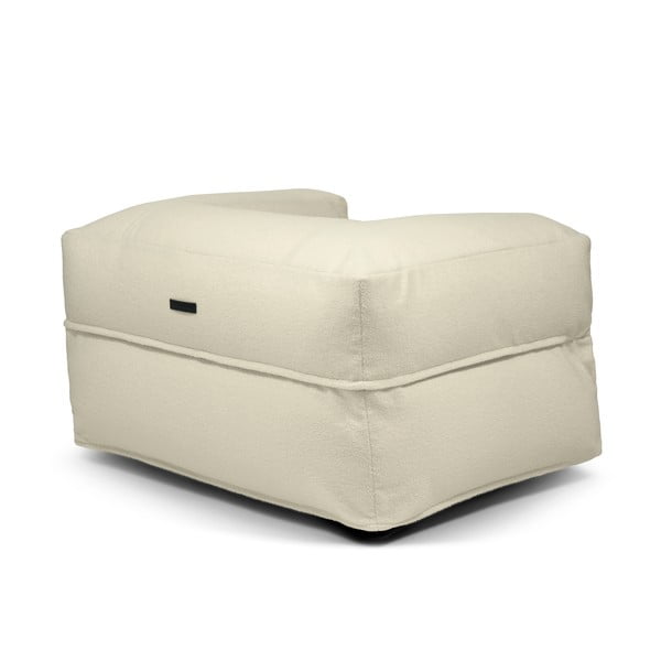 Smeđa vreća za sjedenje od bouclé tkanine MooG – SLOWDOWN-image-4