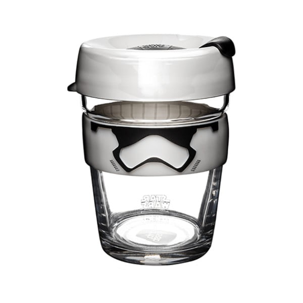 Putna šalica s poklopcem KeepCup Star Wars Stormtrooper, 340 ml