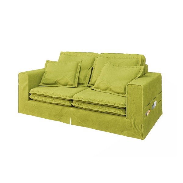 Svijetlo zelena sofa 196 cm Nora – Ropez-image-2