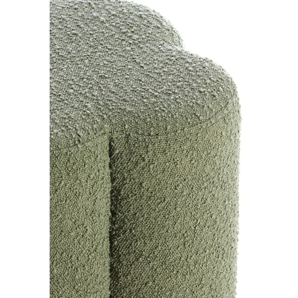 Zeleni tabure od bouclé tkanine Nalani – Light & Living-image-4