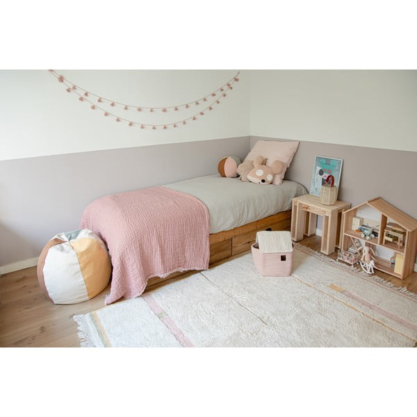 Ružičasti/krem periv/ručno rađen pamučan tepih 140x200 cm Lanes Vintage Nude – Lorena Canals-image-3