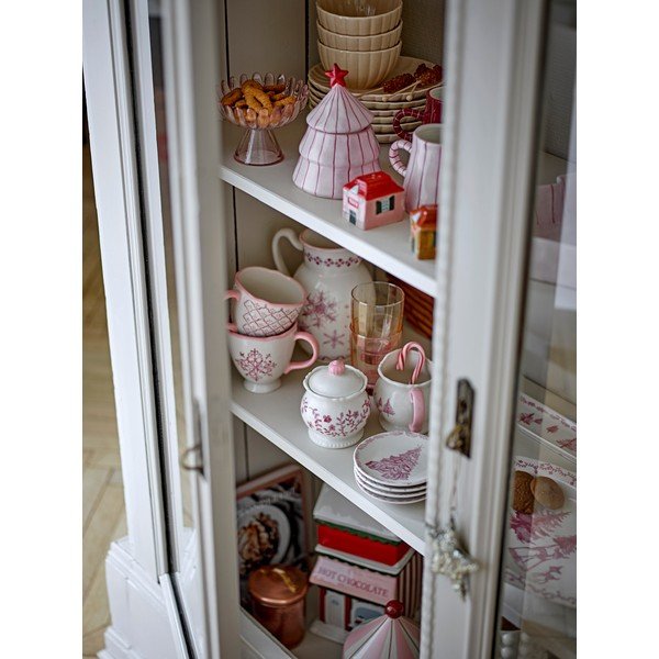 Svijetlo ružičasta staklena zdjelica za posluživanje 220 ml Nalu – Bloomingville-image-2