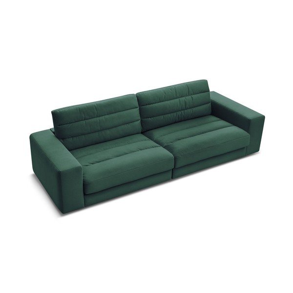Zelena baršunasti sofa 276 cm Sierra – Bobochic Paris-image-3