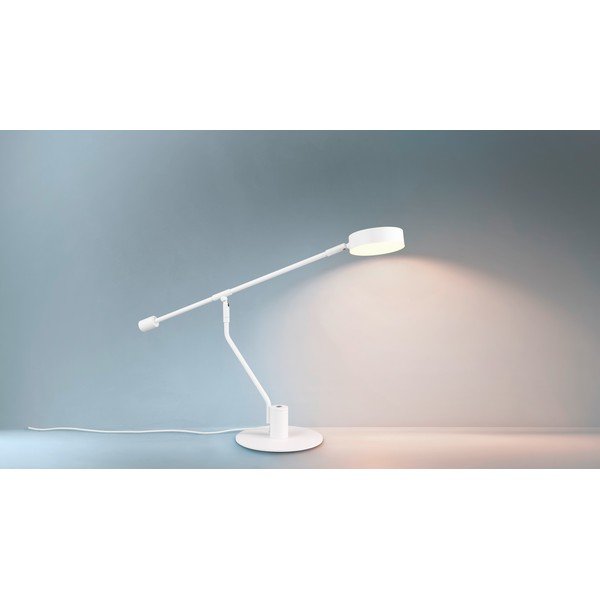 Mat bijela LED stolna lampa sa savitljivom konstrukcijom (visina 64 cm) Manduro – Trio-image-3