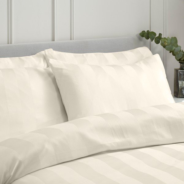 Satenske jastučnice u setu 4 kom 75x50 cm So Soft Satin Stripe – Catherine Lansfield-image-1