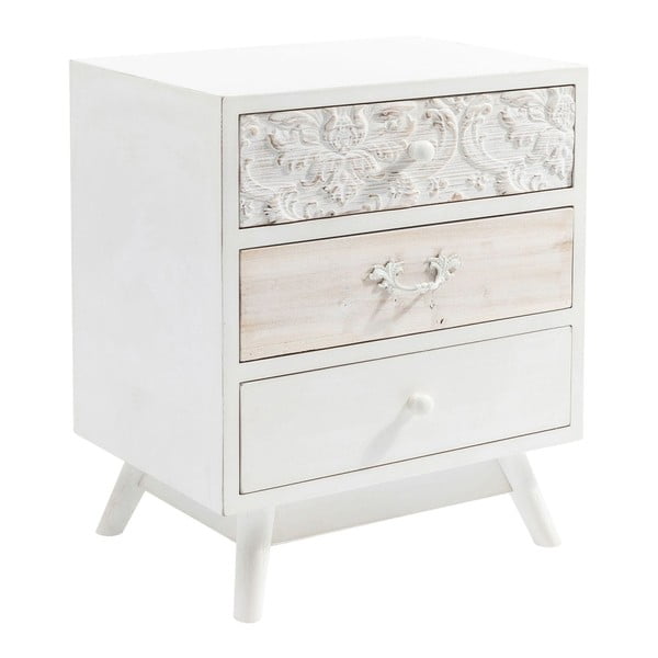 Bijela komoda s 3 ladice Kare Design Sweet Home-image-3
